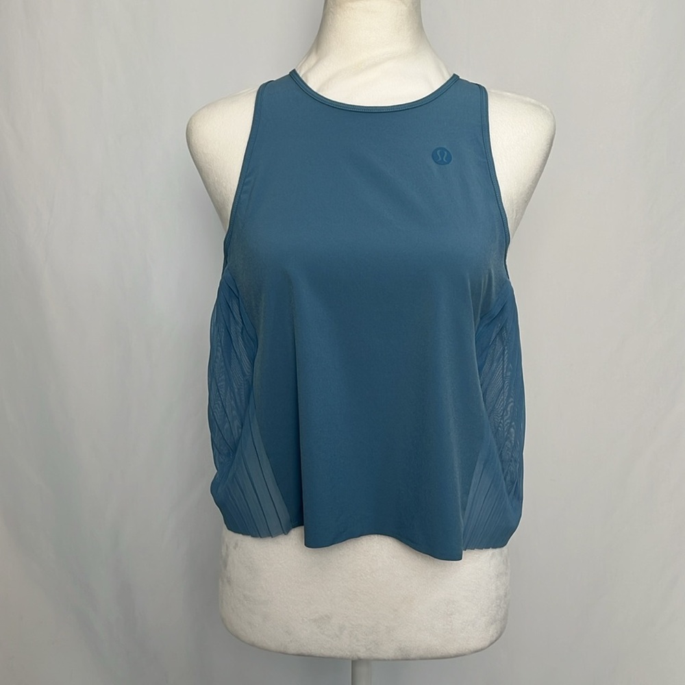 NWOT / Lululemon Side Pleats Tennis Tank Top - Picture 7 of 10